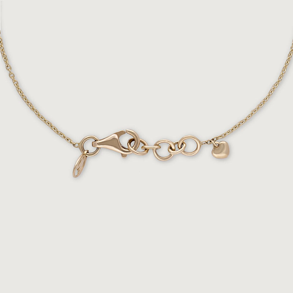 Infinity Elegance Diamond & Gold Bracelet in 14K Yellow Gold, 0.157 ct