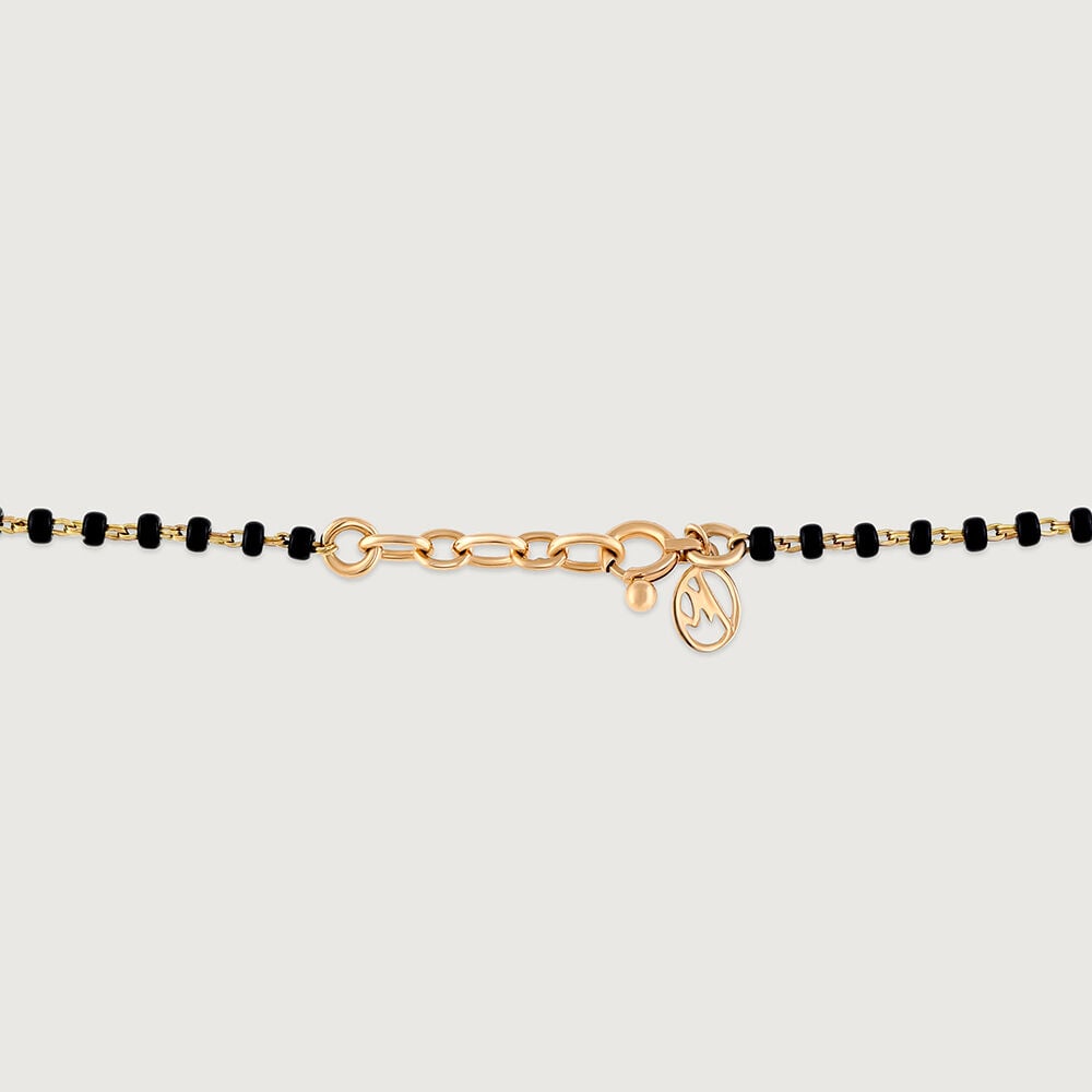 Enchanted Essence Gold and Diamond Mangalsutra in 18K Yellow Gold, 0.301 ct