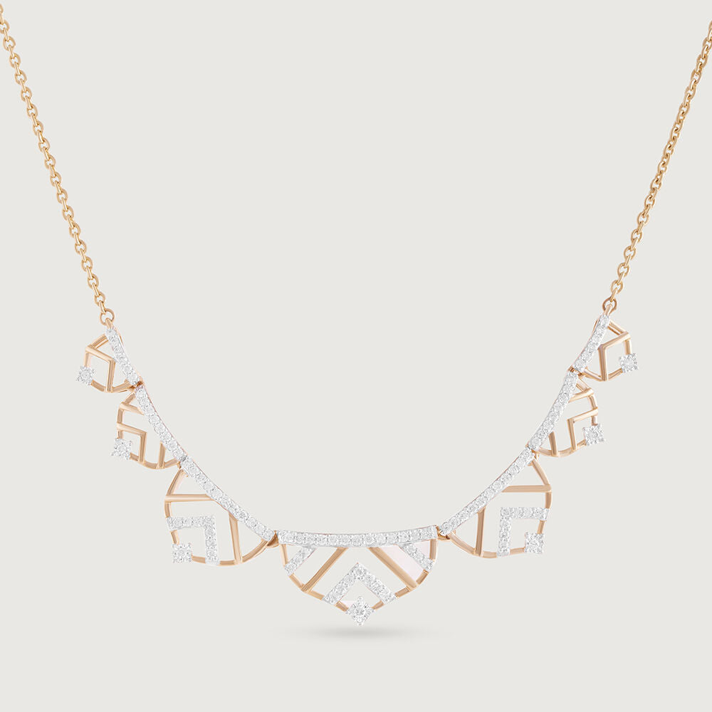 Lippan Luxe Gold & Diamond Necklace in 14K Yellow Gold, 0.539 ct