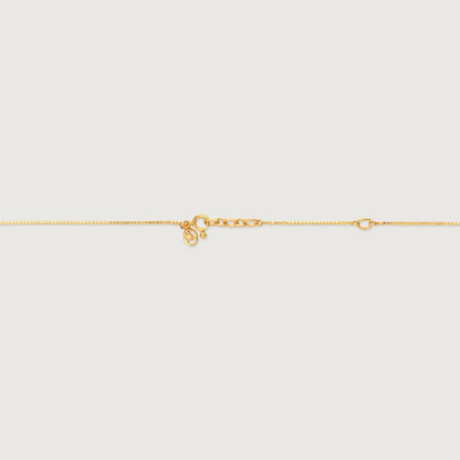 Horizon Spire Diamond Necklace in 14K Yellow Gold, 1.062 ct