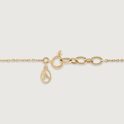 Glistening Fringe Gold and Diamond Mangalsutra in 18K Yellow Gold, 0.388 ct