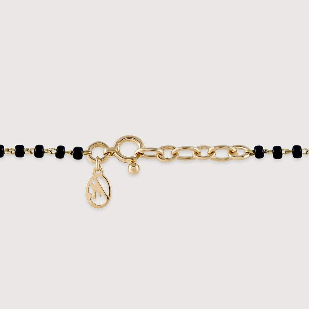 Serenade Shine Gold and Diamond Mangalsutra in 18K Yellow Gold, 0.228 ct