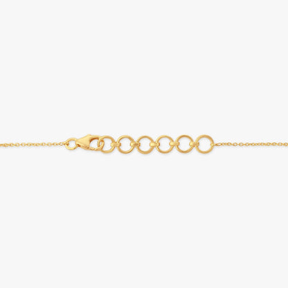 Delicate Bloom Diamond Mangalsutra in 18K Yellow Gold, 0.445 ct