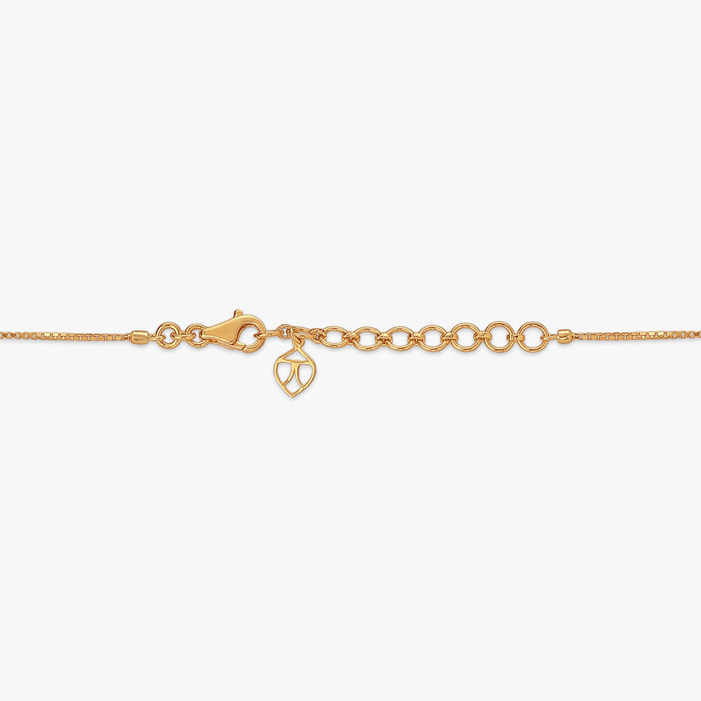 Soaring Wing Diamond Necklace in 14K Yellow Gold, 0.29 ct