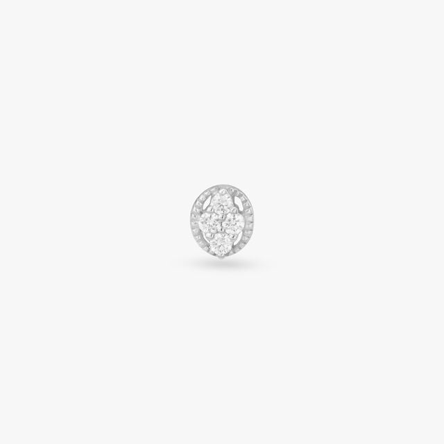 Bloom Cluster Diamond Nose Pin
